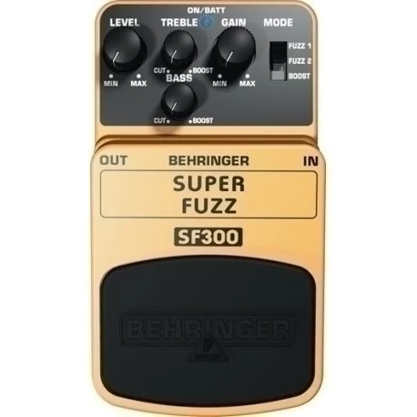 Behringer SF300 Super Fuzz pedālis ar