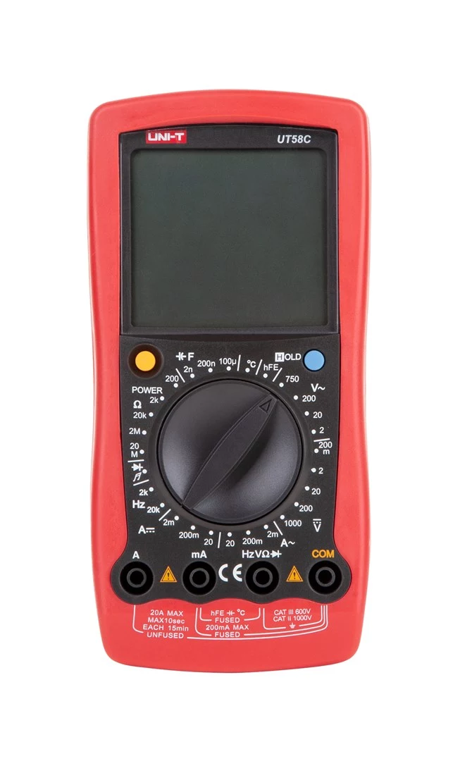 UNI-T Multimeter UT58C digitālais multimetrs ar
