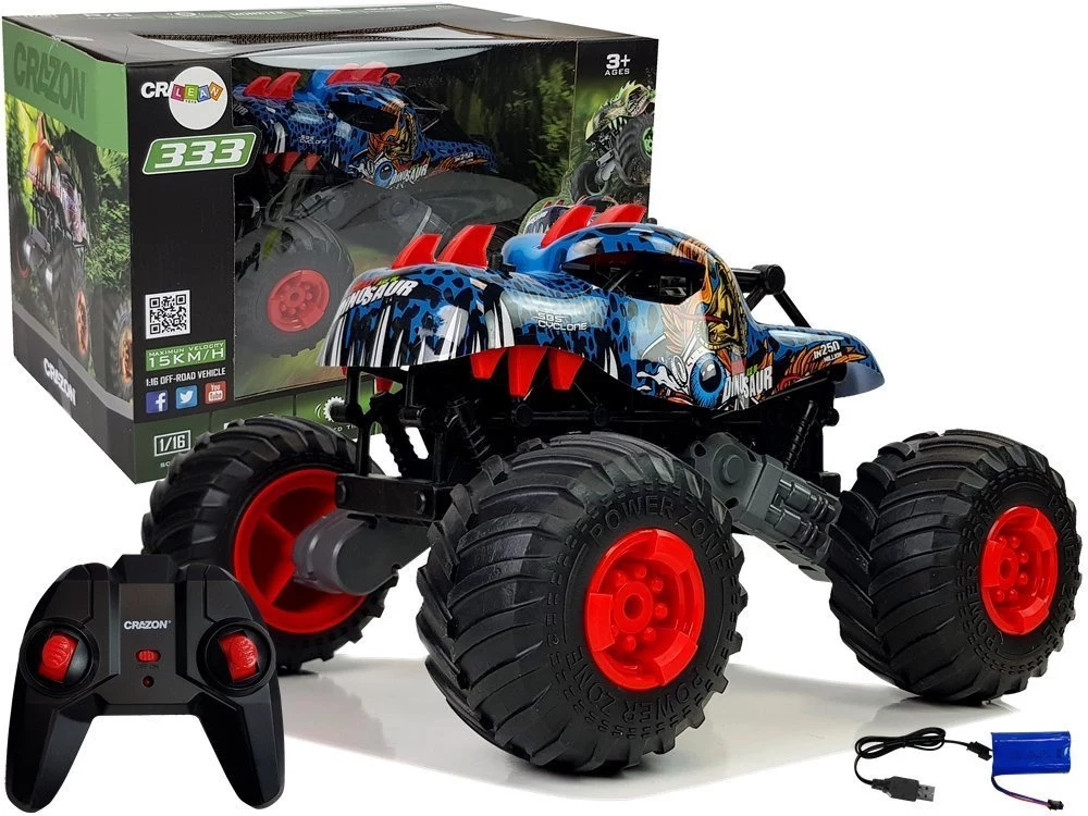 LEAN TOYS 9023 Dinozaurs Tālvadības Bezceļa
