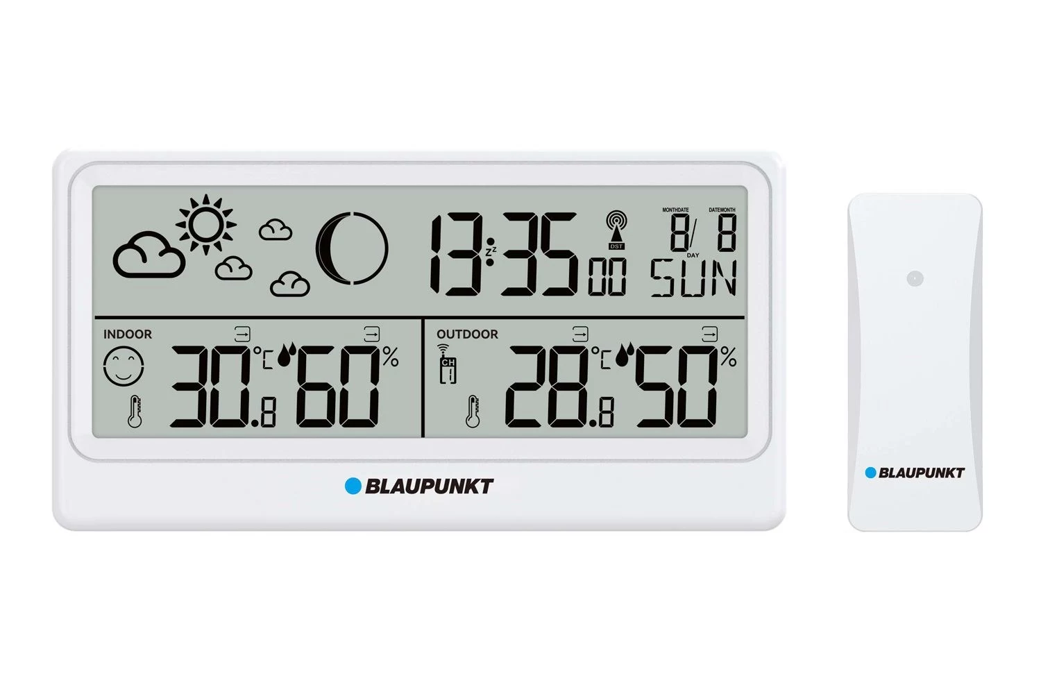 Blaupunkt WS20WH laika stacija ar āra