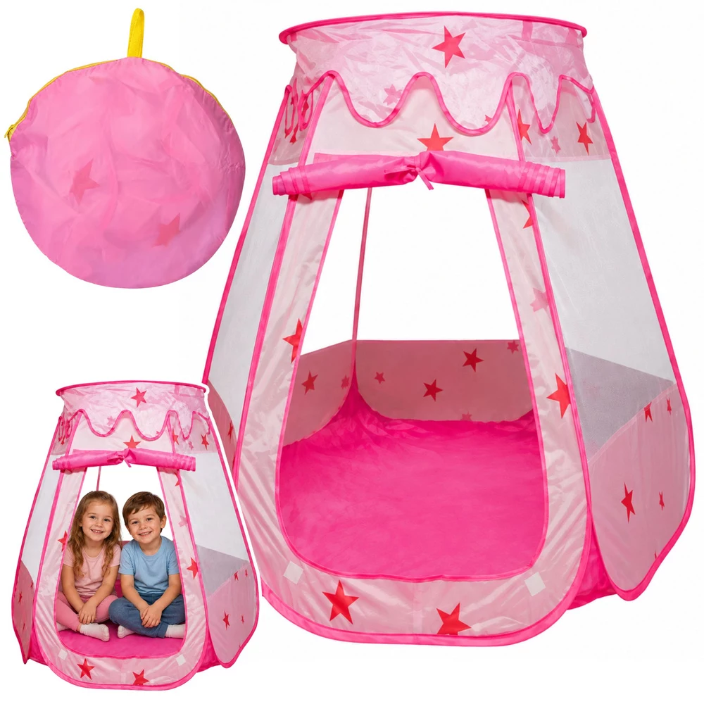LEAN TOYS bērnu rotaļu telts, sausais