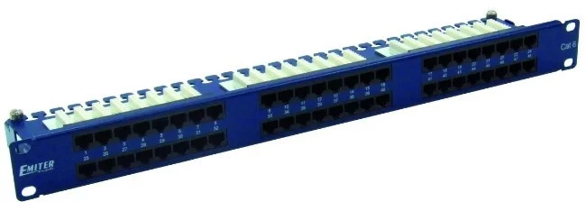 EMITERNET 48 portu RJ45 UTP Cat