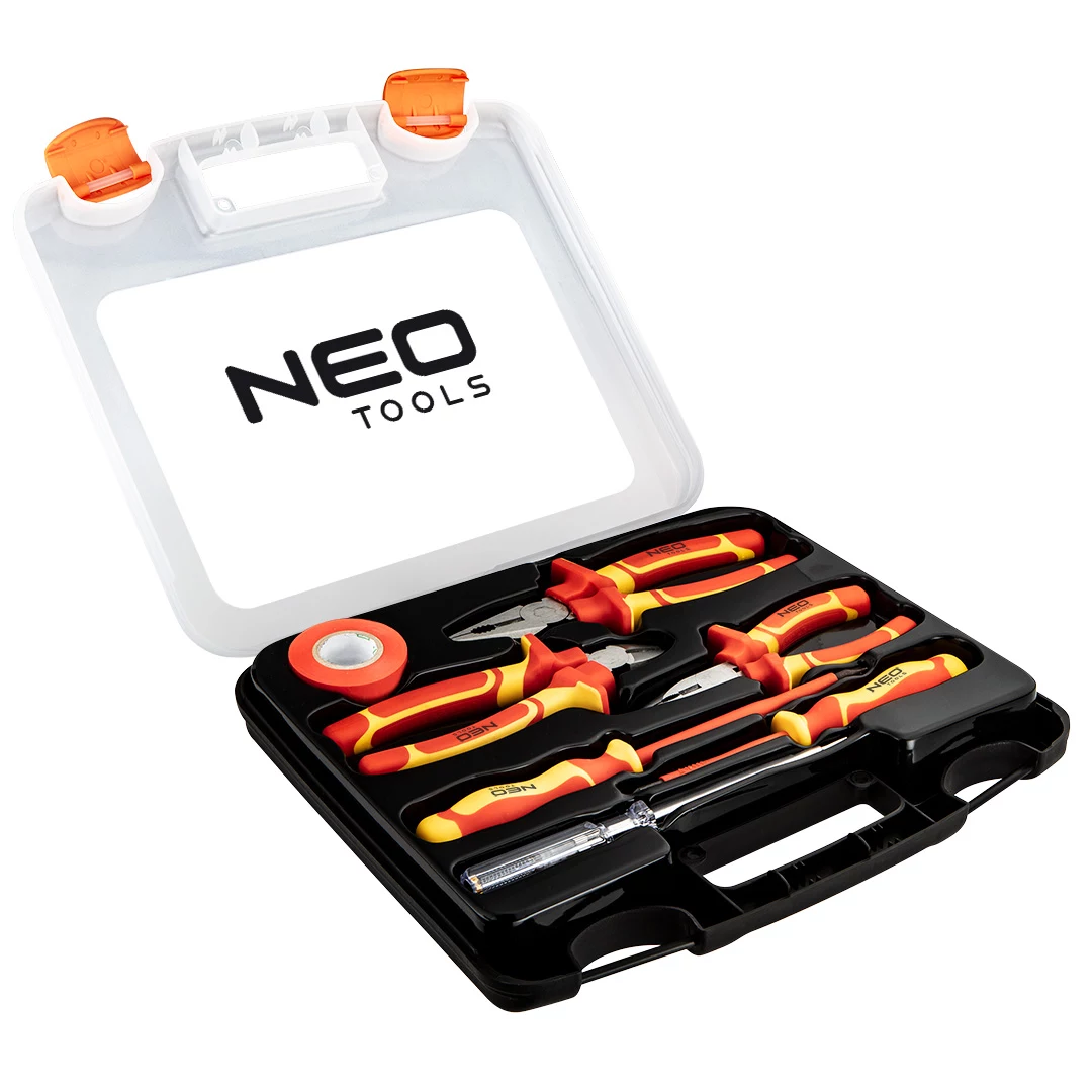 NEO TOOLS 7 gabalu izolētu knaibles