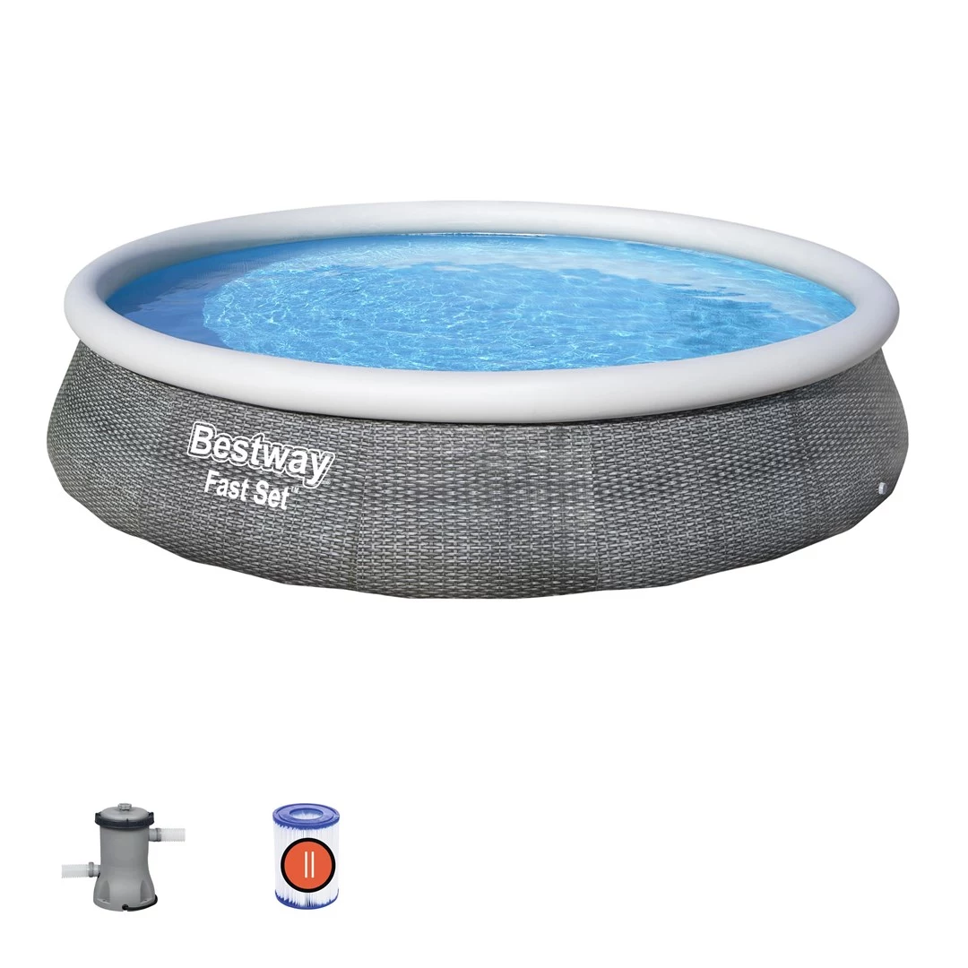 Bestway Fast Set 57376 apaļš uzpūšams