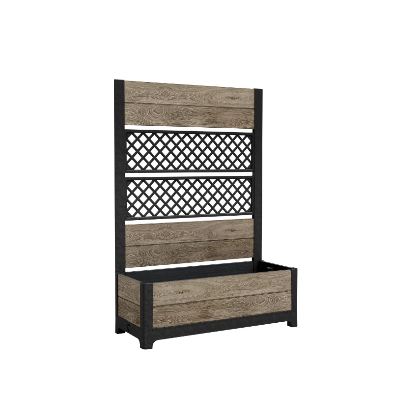 KETER Deco Tulip 110L 2-Rhombus Mesh