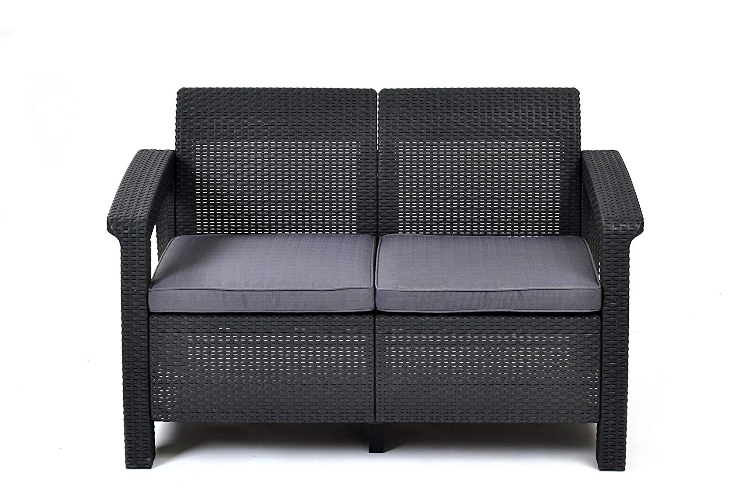 KETER Corfu Love Seat divvietīgais dārza