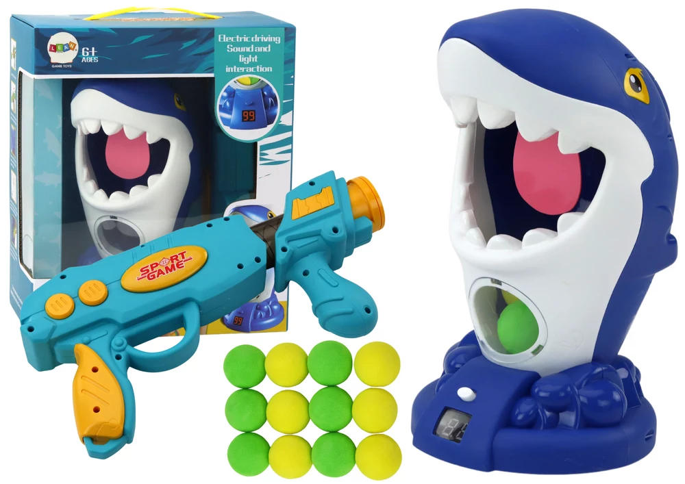 LEAN TOYS Arcade Game Shark Shooting