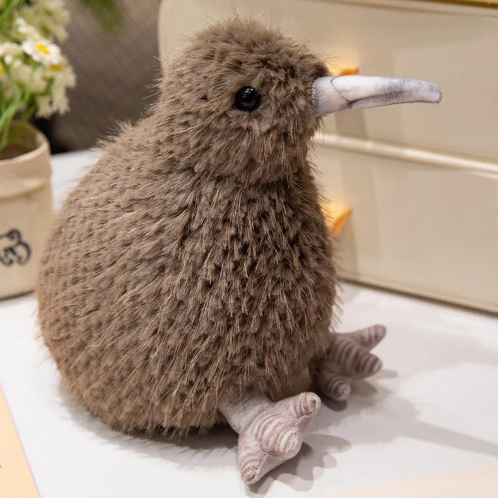 LEAN TOYS Plush Kiwi Bird Mīkstā
