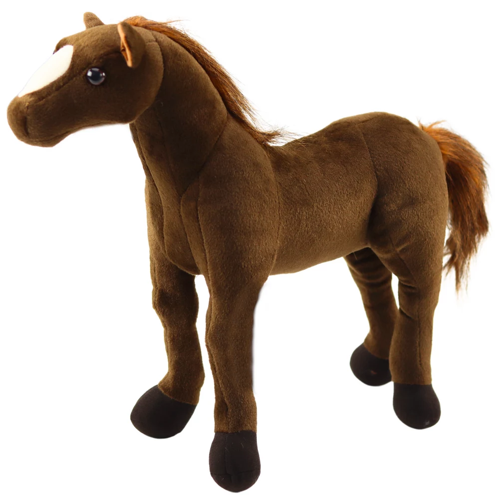 LEAN TOYS Plush Horse Mascot Cuddly