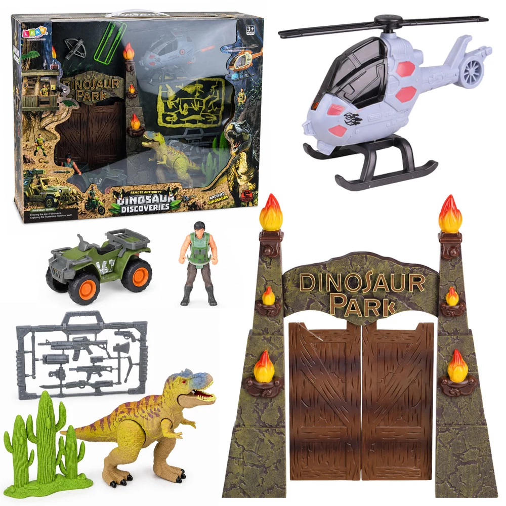 LEAN TOYS Research Base Dinosaur Park