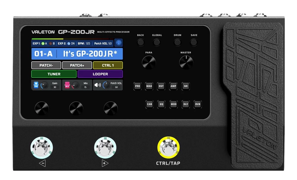 Valeton GP-200JR - ģitāras multiefekts