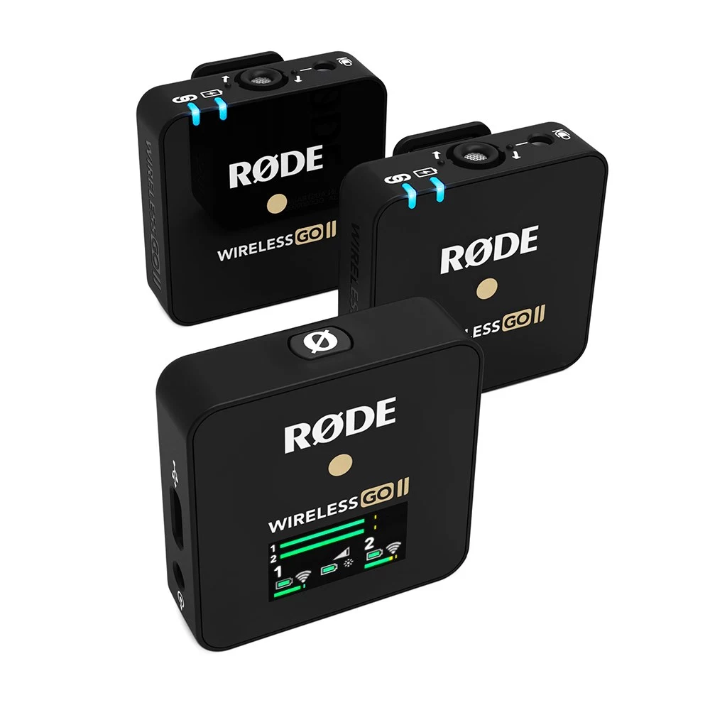 Rode Wireless GO II bezvadu mikrofonu