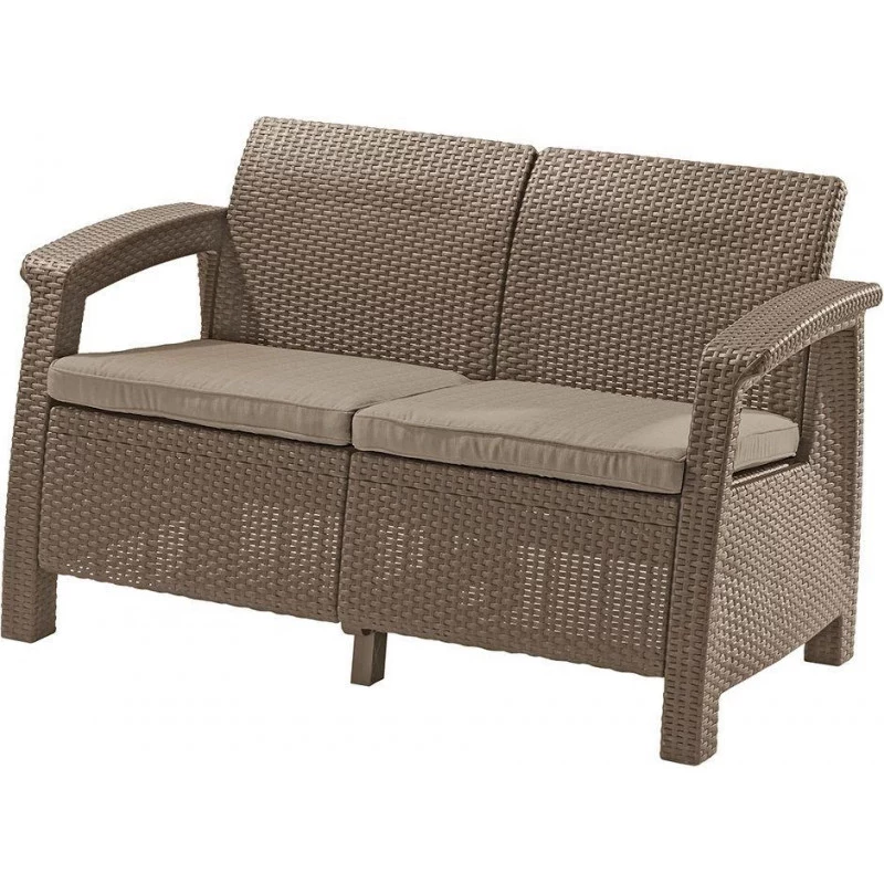 KETER Corfu Love Seat dārza dīvāns