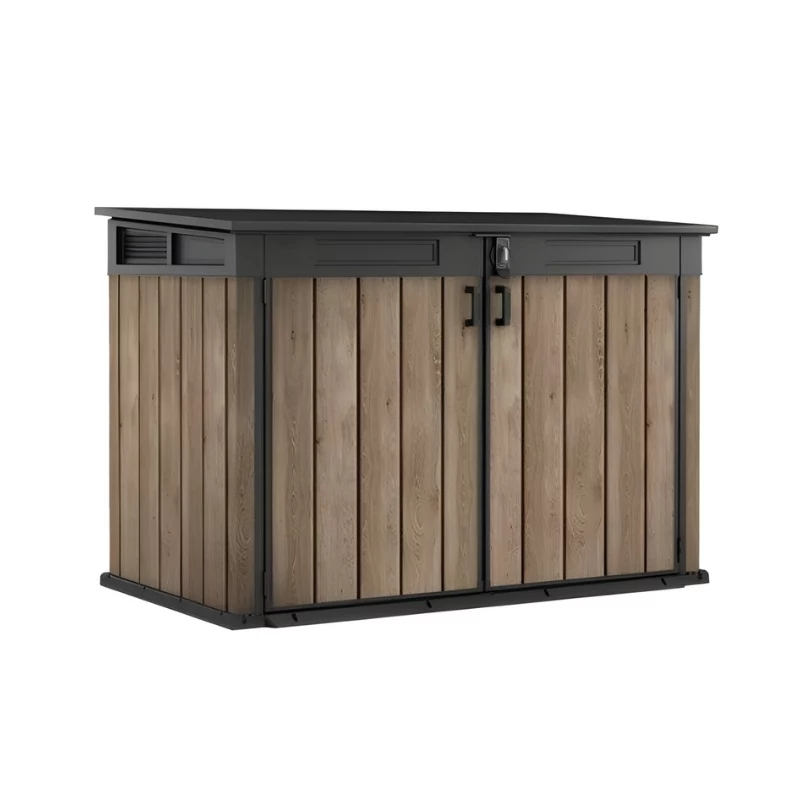 Keter Deco Horizontal Shed pelnu koka