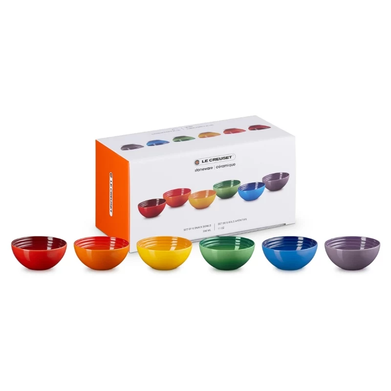LE CREUSET 6 keramikas bļodu komplekts