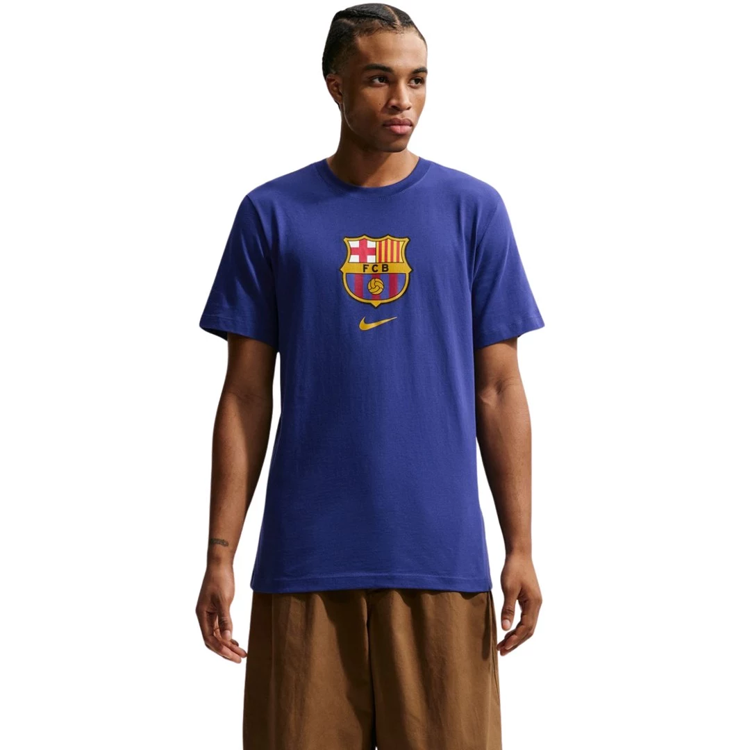 Vīriešu t-krekls Nike FC Barcelona zils