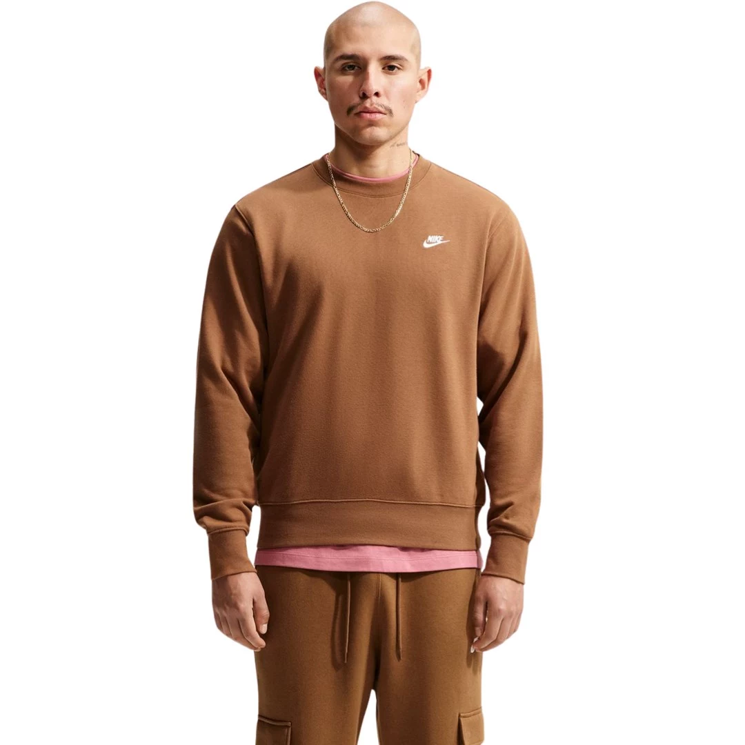 Nike Club FT vīriešu džemperis gaiši