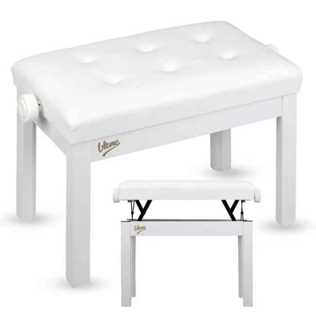 V-TONE PB3 WH balts klavieru un