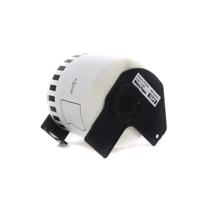 Papīra etiķešu rullis Brother DK-22205 62mm
