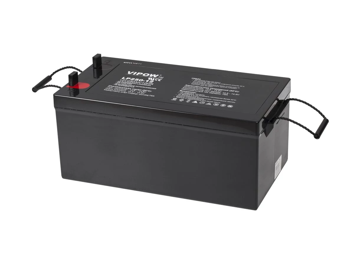 VIPOW gēla akumulators 12V 250Ah