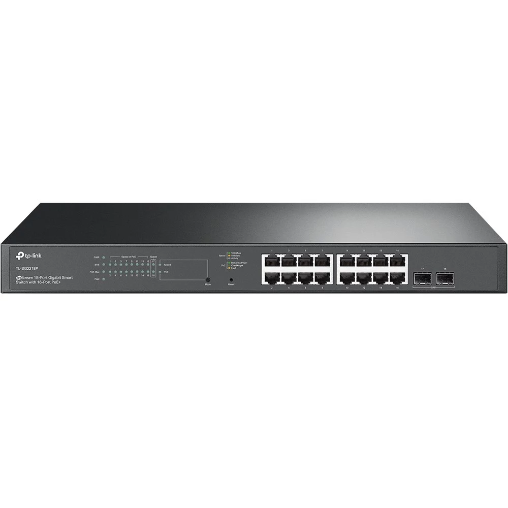 TP-Link JetStream TL-SG2218P tīkla komutators, pārvaldāms