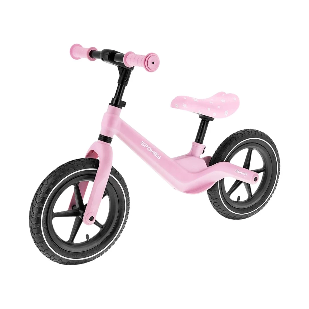 Spokey Broomi līdzsvara velosipēds bērniem, rozā