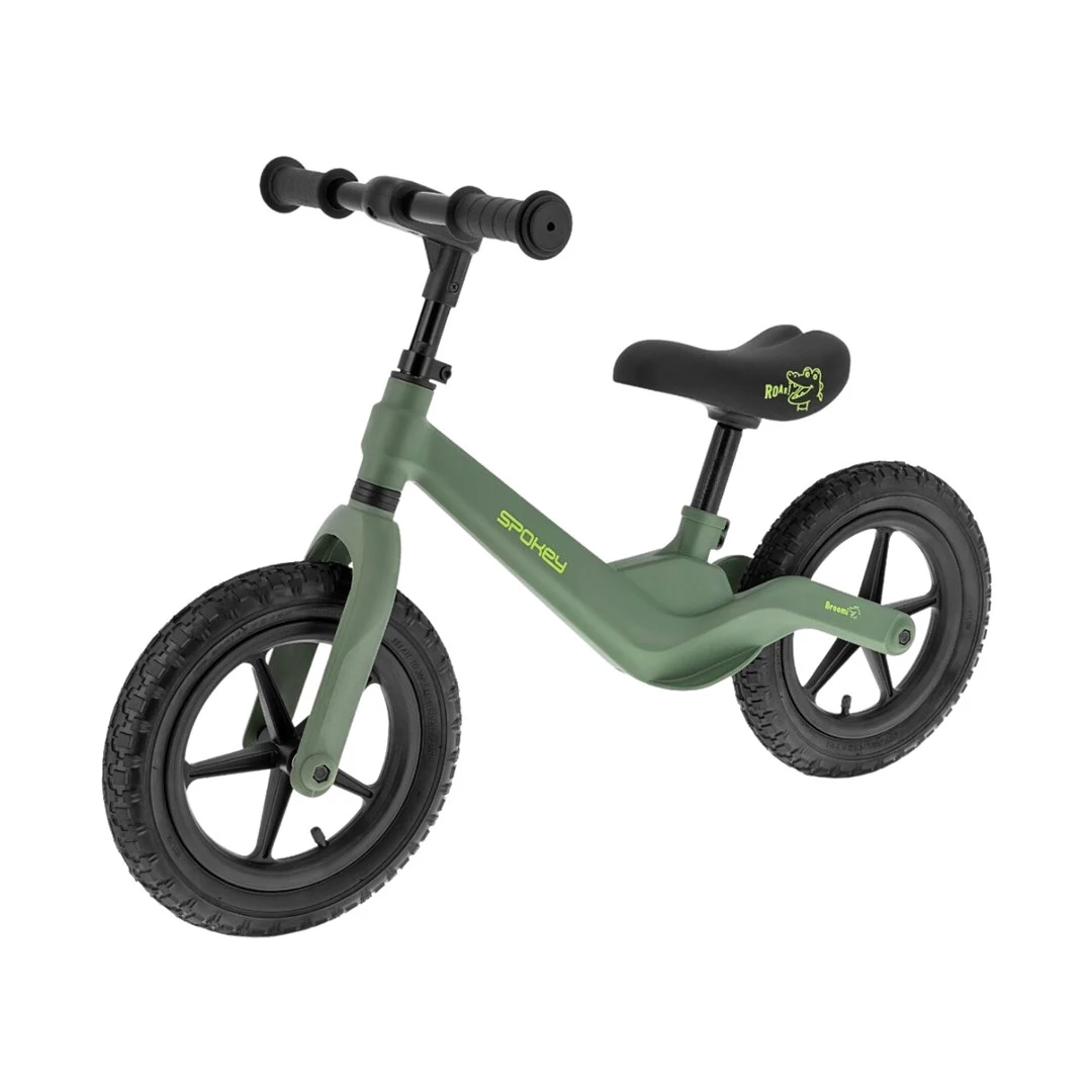 Spokey Broomi līdzsvara velosipēds bērniem, zaļš