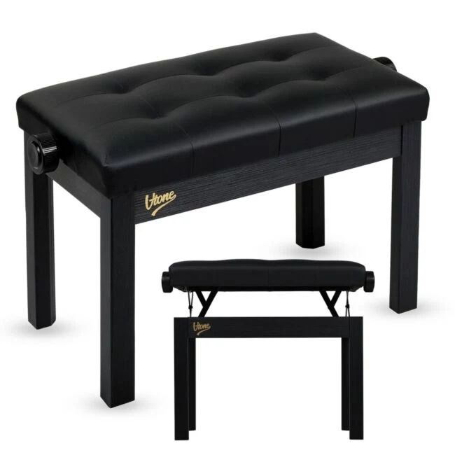 V-TONE PB3 BK klavieru sols, melns