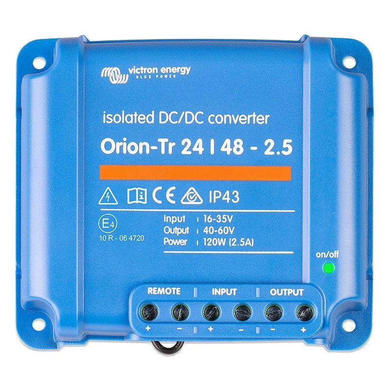 Orion-Tr 24/48-2,5A (120W) līdzstrāvas pārveidotājs