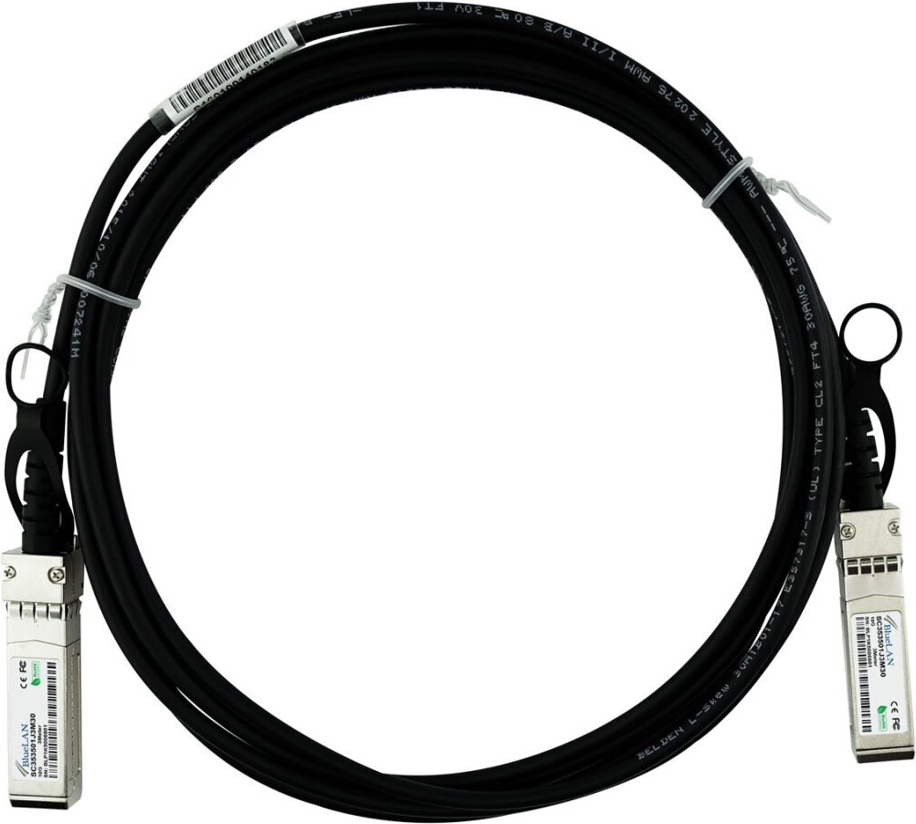 BLUELAN BlueOptics 10GBASE-CR SFP+ tiešā pieslēguma