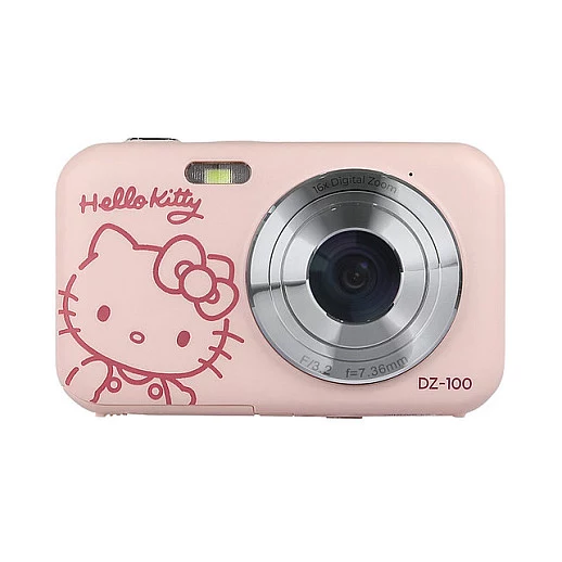 Yashica DZ-100 Hello Kitty rozā digitālā