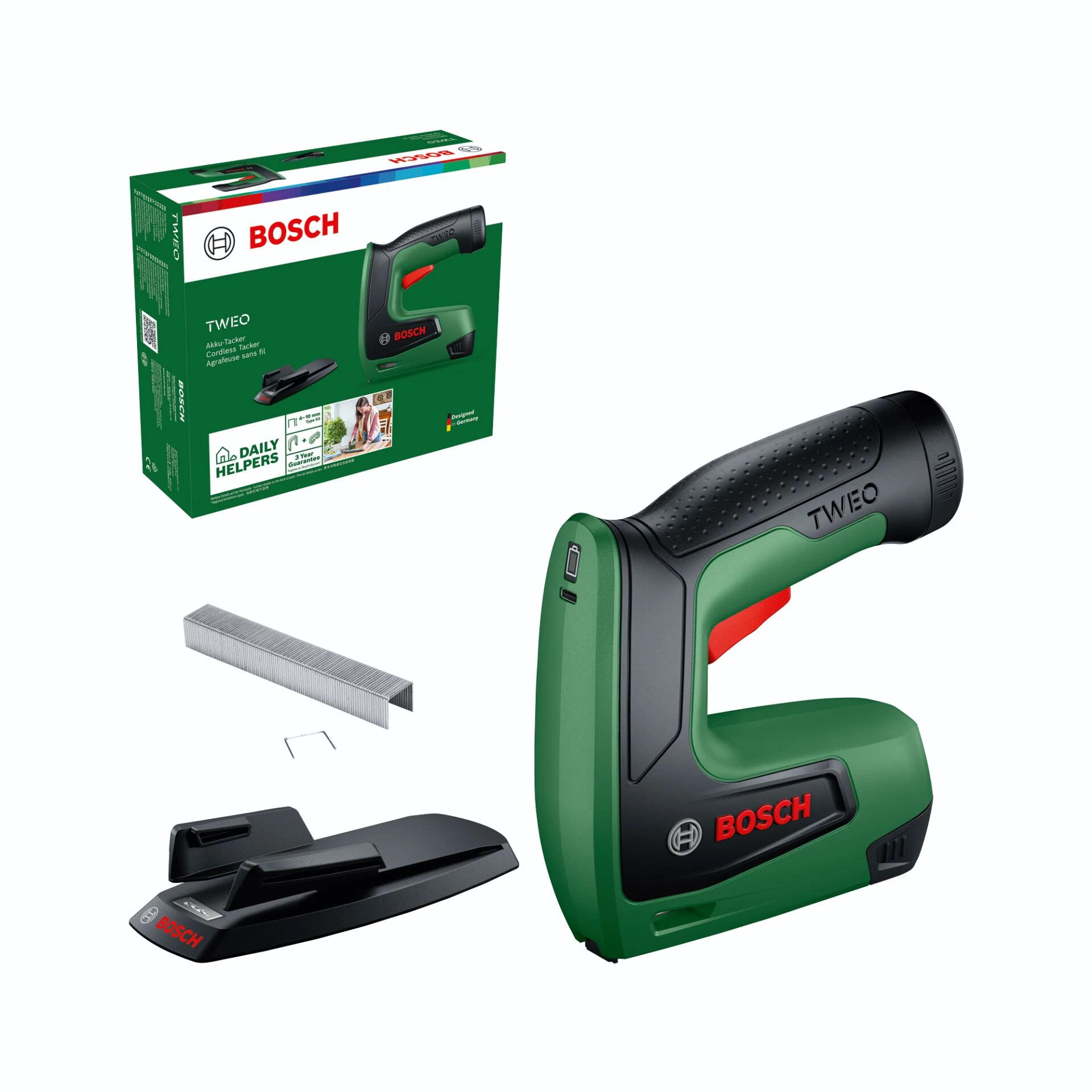 Bosch TWEO (C) bezvadu skavotājs un