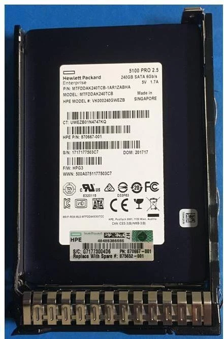 HPE 240GB SATA 6G Read Intensive