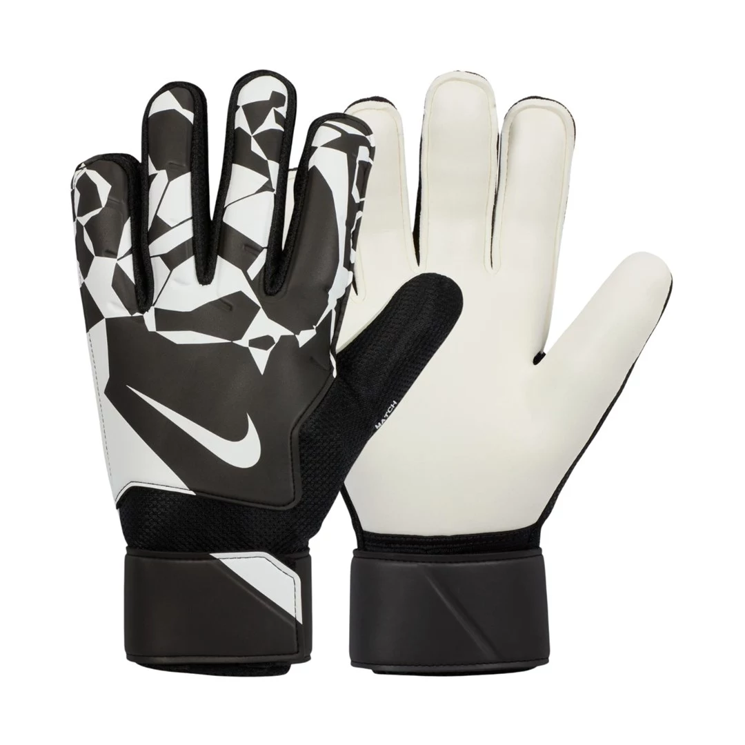 Nike Match vārtsargu cimdi melni/balti/volt 9
