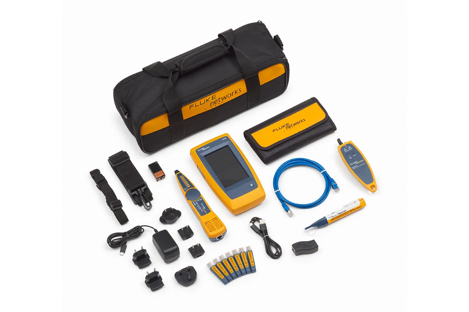 Fluke LIQ-KIT-VFL-FBRLRT industriālo Ethernet un tīkla