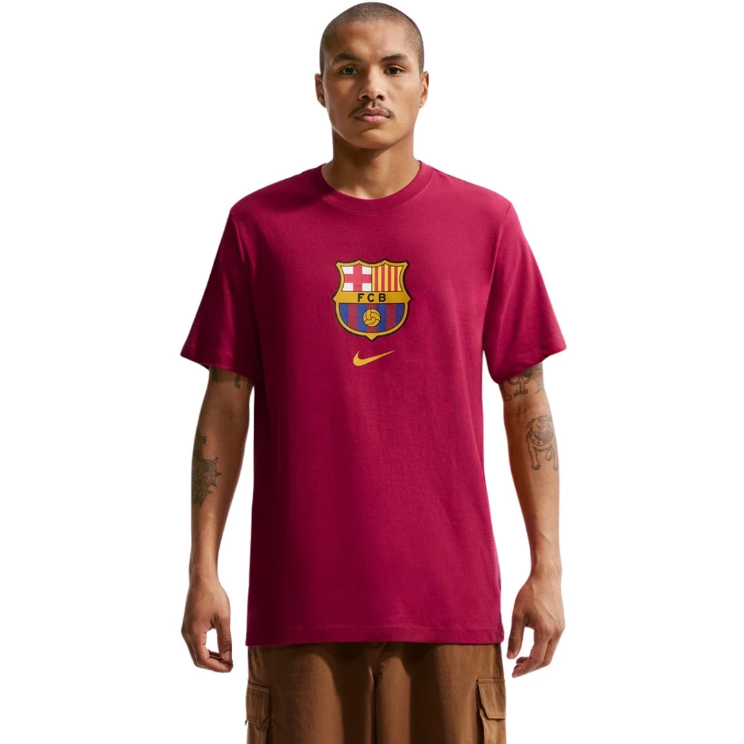Nike FC Barcelona vīriešu sarkans T-krekls