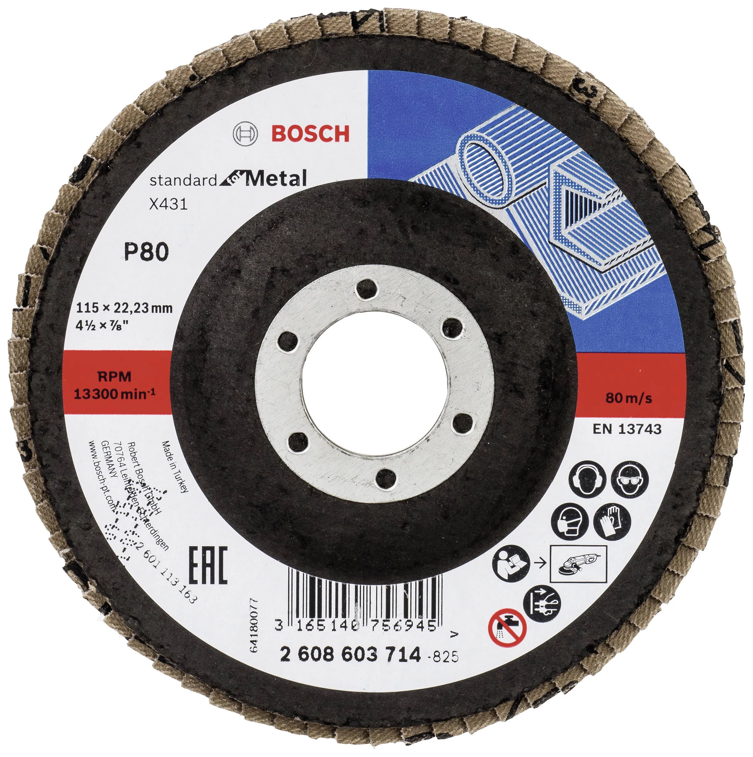 Bosch X431 Standard atloka disks metālam