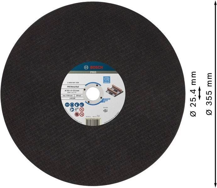 Bosch griešanas disks mazajiem leņķa slīpmašīnām