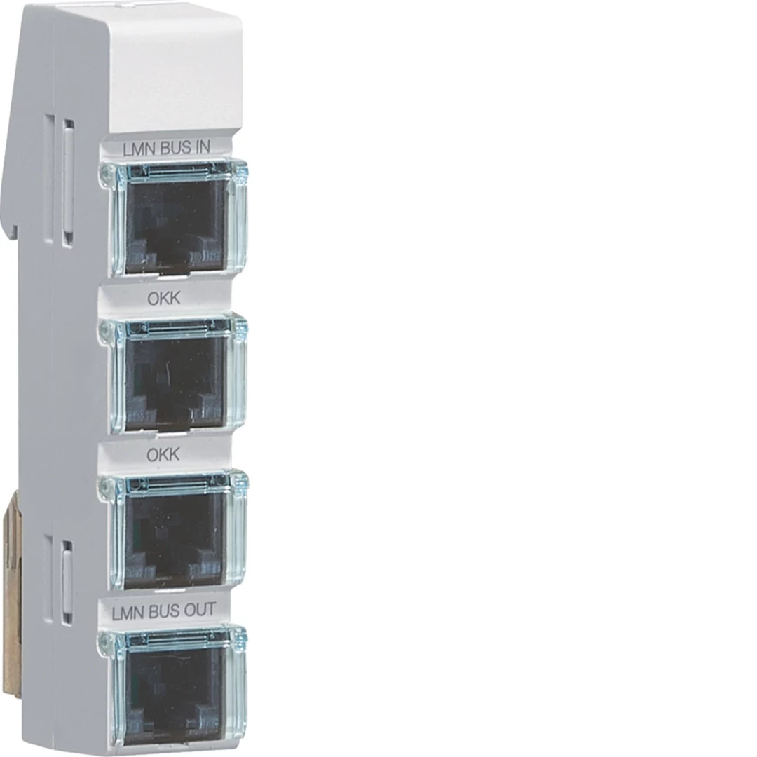 Hager LMN kopnes modulis, 4x RJ12