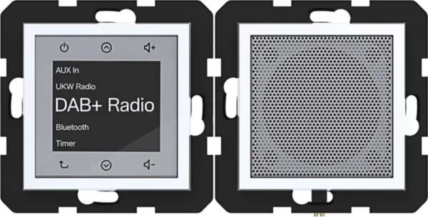 HAGER WAN6110WG Radio Touch UP DAB+