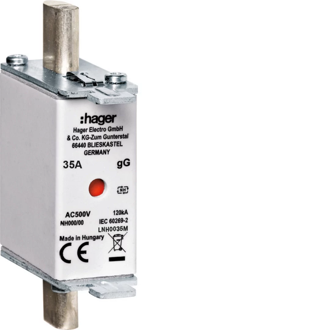 Hager LNH0035M NH000 gG 500V 35A