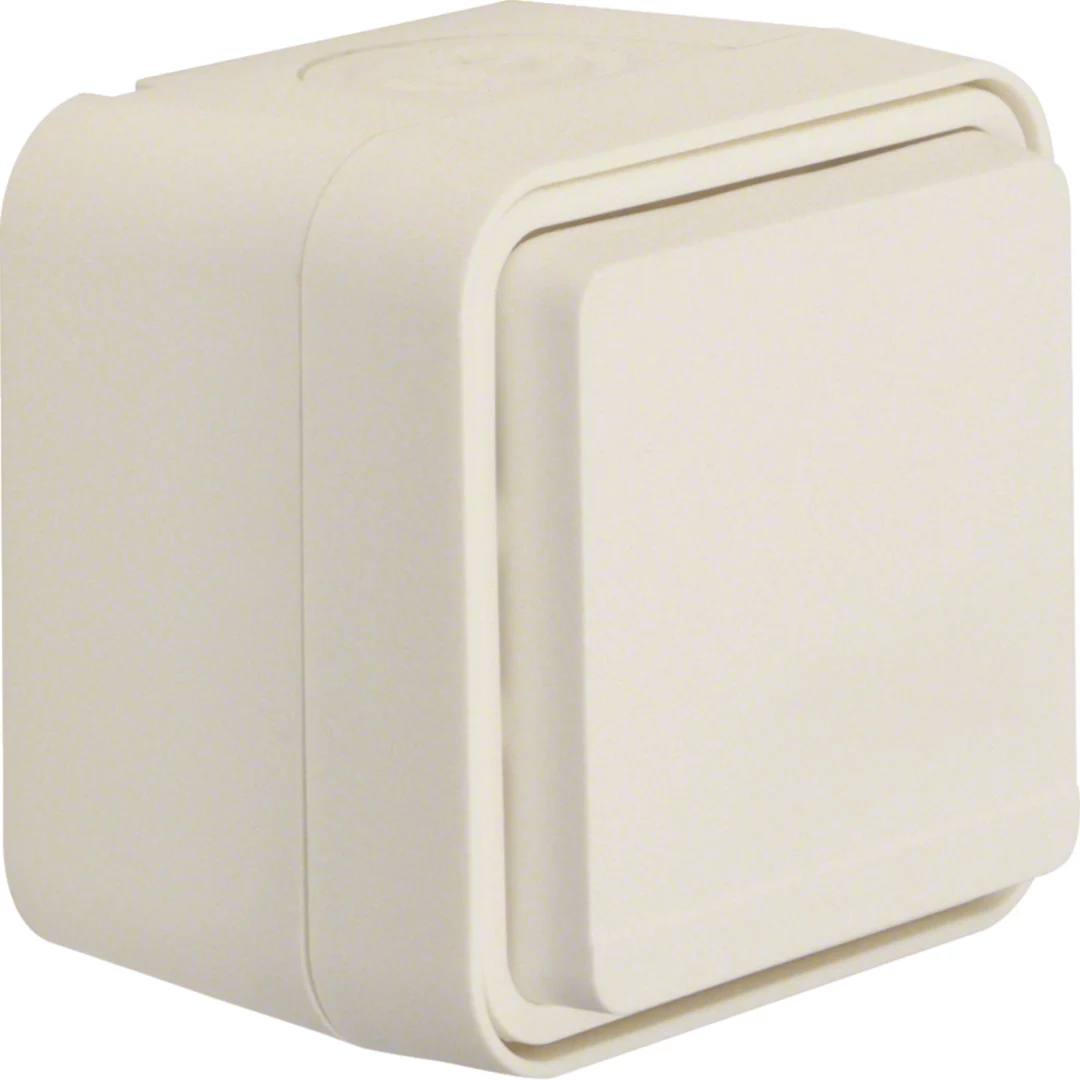 HAGER WNC160B SCHUKO kontaktligzda, virsapmetuma, ar