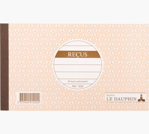 Le Dauphin manifold kvītu grāmata ar