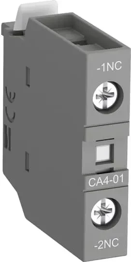 ABB CA4-01 palīgkontaktu bloks 1NC, priekšējā