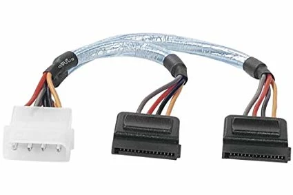 EXERTIS CONNECT SATA barošanas Y-sadalītāja kabelis