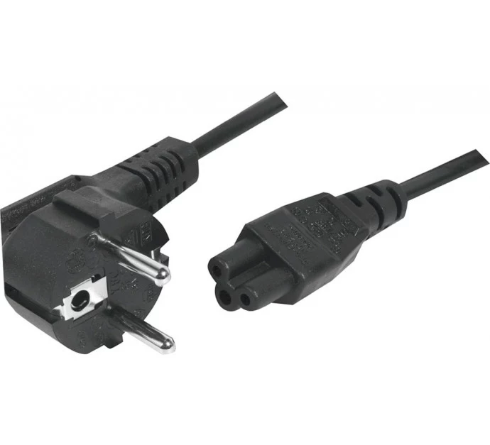 Exertis Connect leņķa Schuko uz IEC