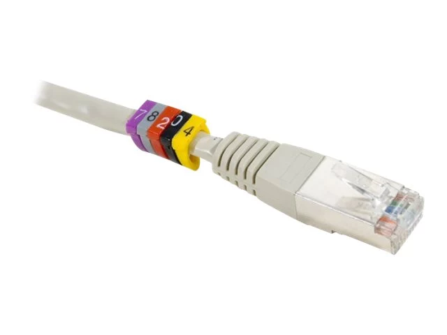 Exertis Connect Dexlan kabeļu marķēšanas gredzeni