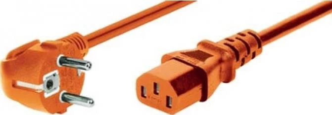 EXERTIS CONNECT barošanas kabelis, leņķveida Schuko