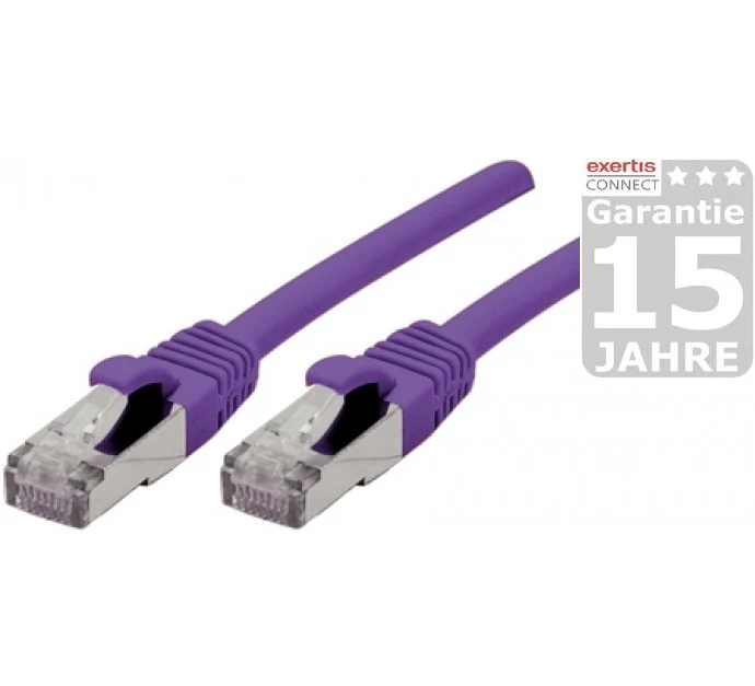 EXERTIS CONNECT Cat 6A S/FTP komutācijas