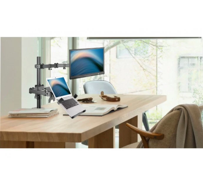 EXERTIS CONNECT galda stiprinājuma komplekts monitoram